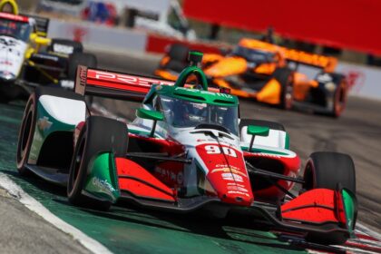 Callum Ilott in his PREMA at Laguna Seca