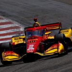 Alex Palou driving at Laguna Seca