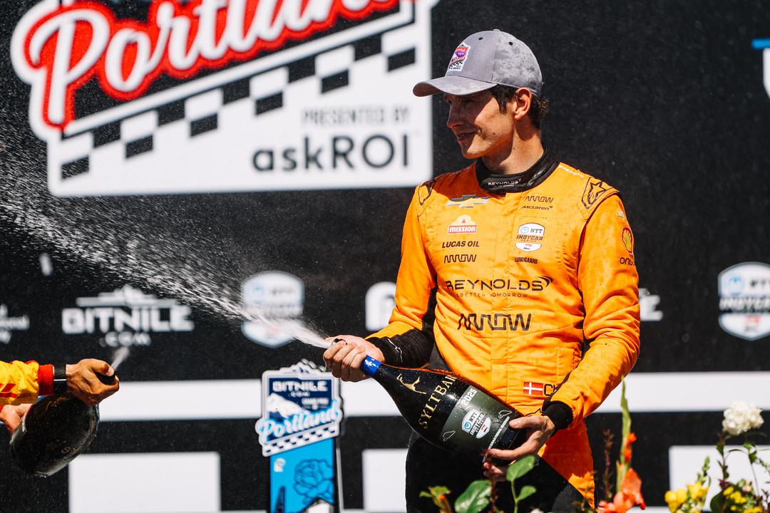 Christian Lundgaard at Portland