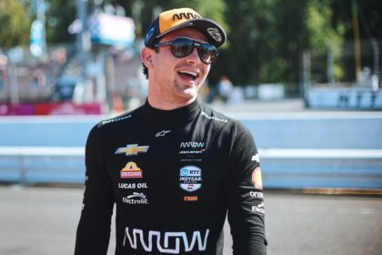 Arrow McLaren's Pato O'Ward at Portland