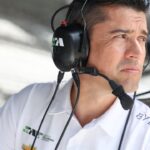 Ricardo Juncos on the pit wall