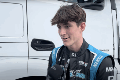 Lucas Fluxa at Silverstone